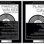 Marion Walker // Plastic Caves Split 7" (record insert)